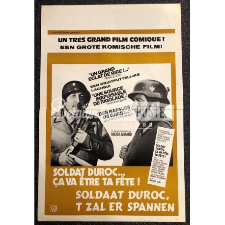 SOLDAT DUROC, CA VA ETRE TA FETE