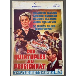 DES QUINTUPLES AU PENSIONNAT