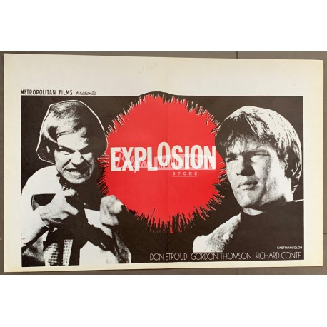 EXPLOSION - Belgian Movie Poster Store