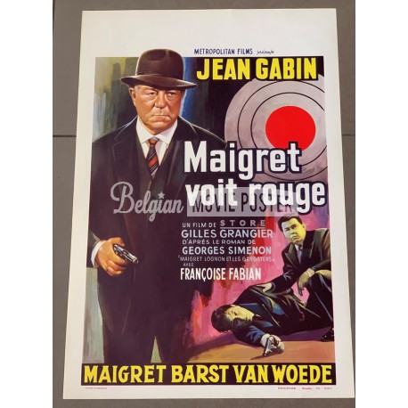 MAIGRET VOIT ROUGE