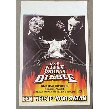 TO THE DEVIL A DAUGHTER - Belgian Movie Poster Store