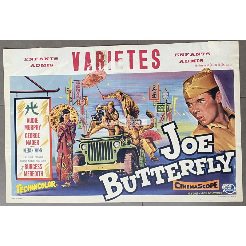 JOE BUTTERFLY Belgian Movie Poster Store