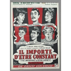 IMPORTANCE OF BEING EARNEST