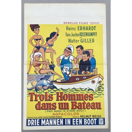 DREI MANN INN EINEM BOOT