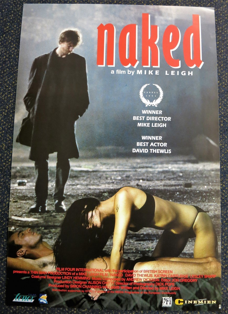 NAKED - Belgian Movie Poster Store