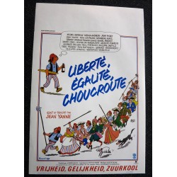 LIBERTE , EGALITE , CHOUCROUTE