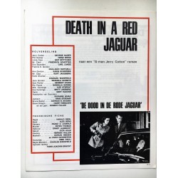 DEATH IN A RED JAGUAR 