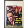 TANT AMOUR PERDU