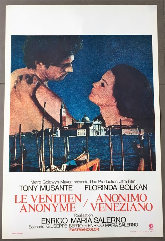 ANONIMO VENEZIANO Belgian Movie Poster Store