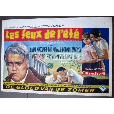 LONG HOT SUMMER - Belgian Movie Poster Store
